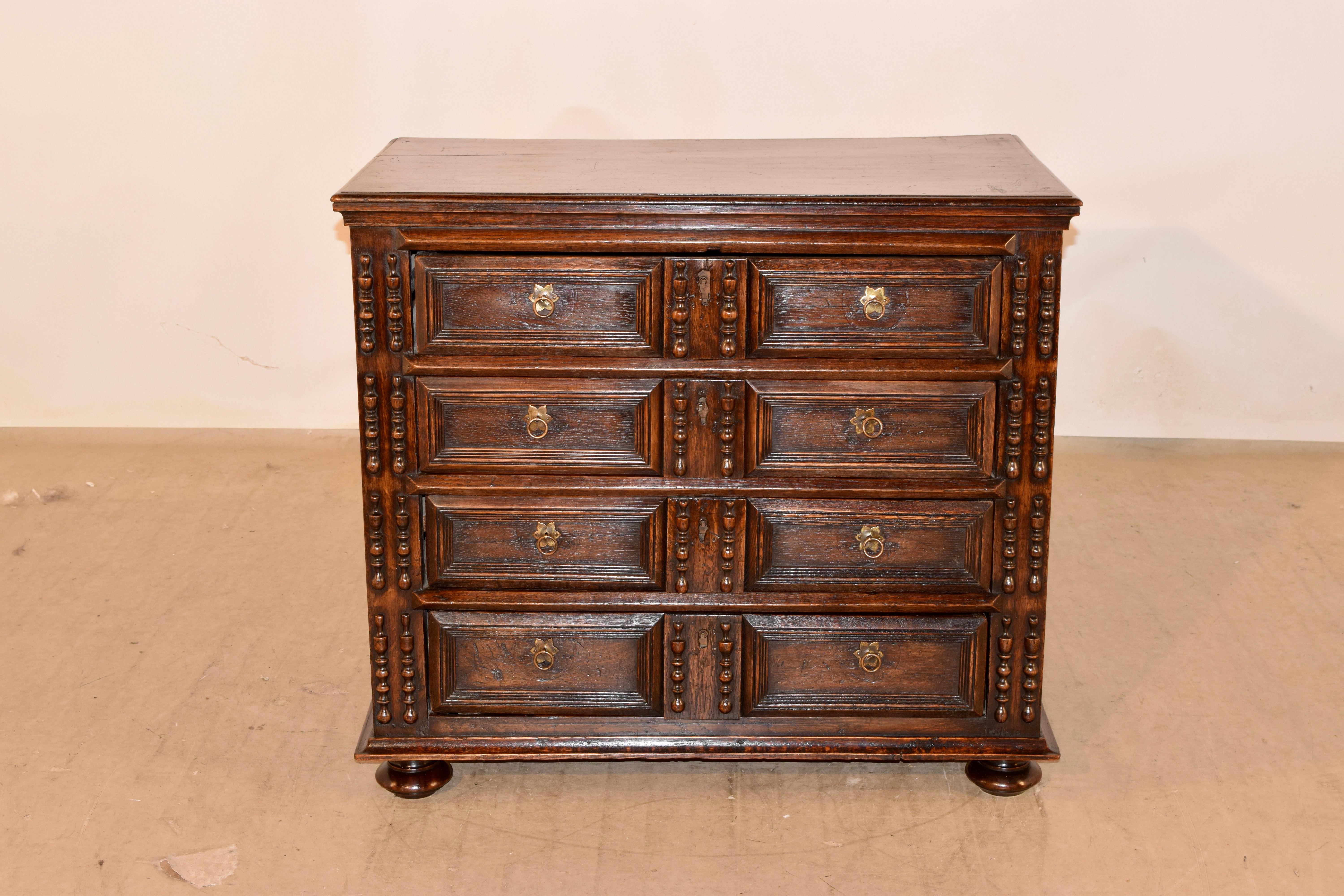 wide shallow chest of drawers