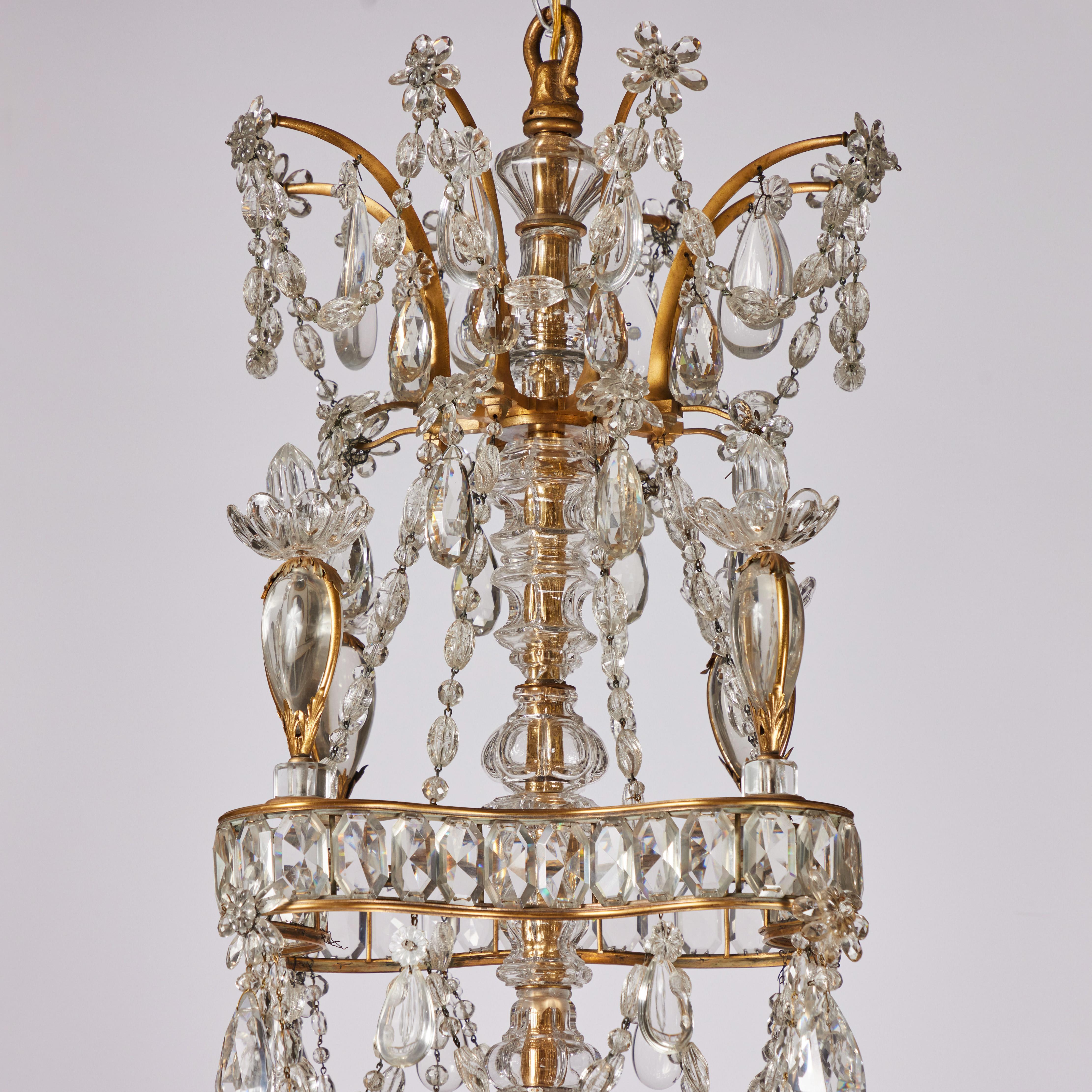 French Louis XIV Style Chandelier For Sale