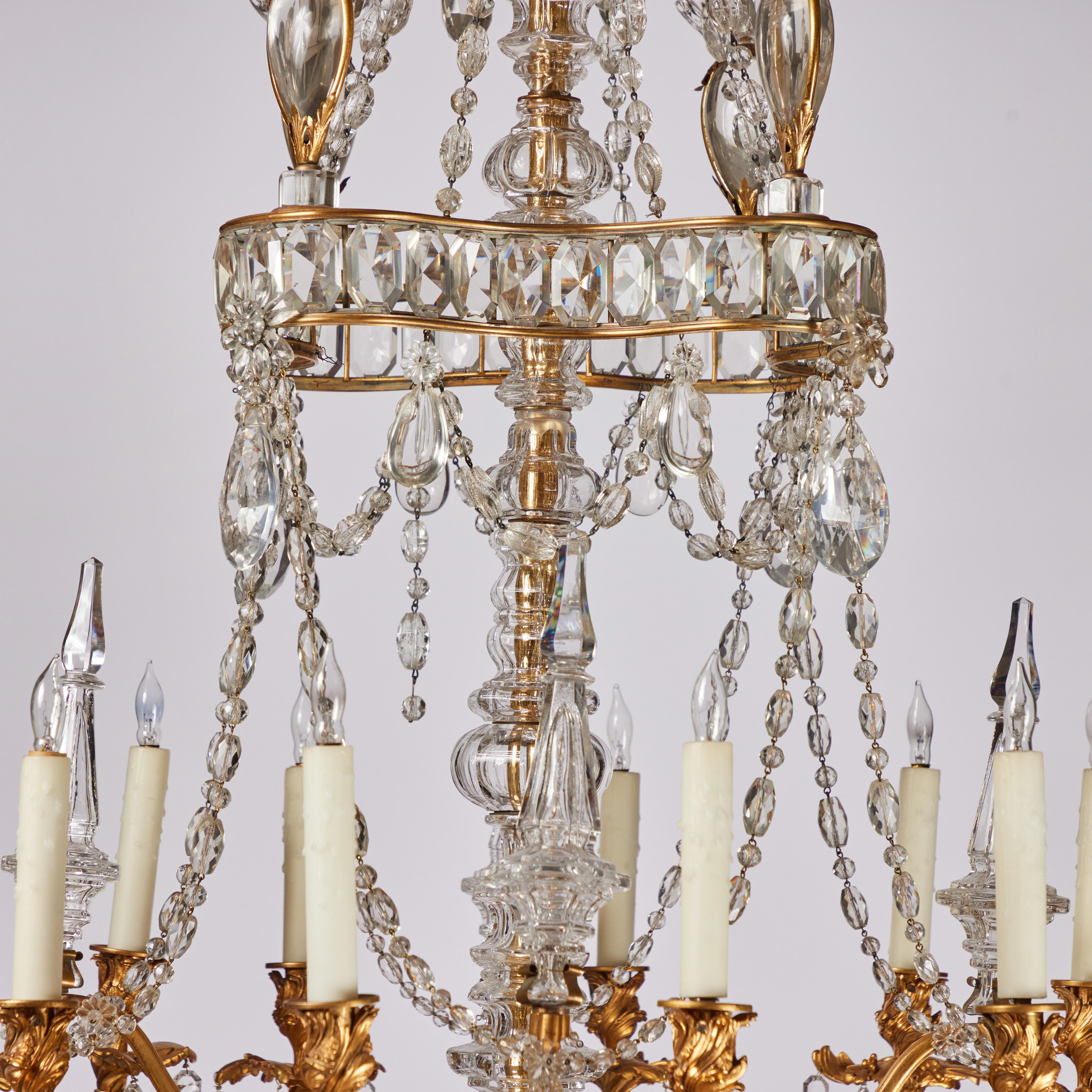 19th Century Louis XIV Style Chandelier For Sale