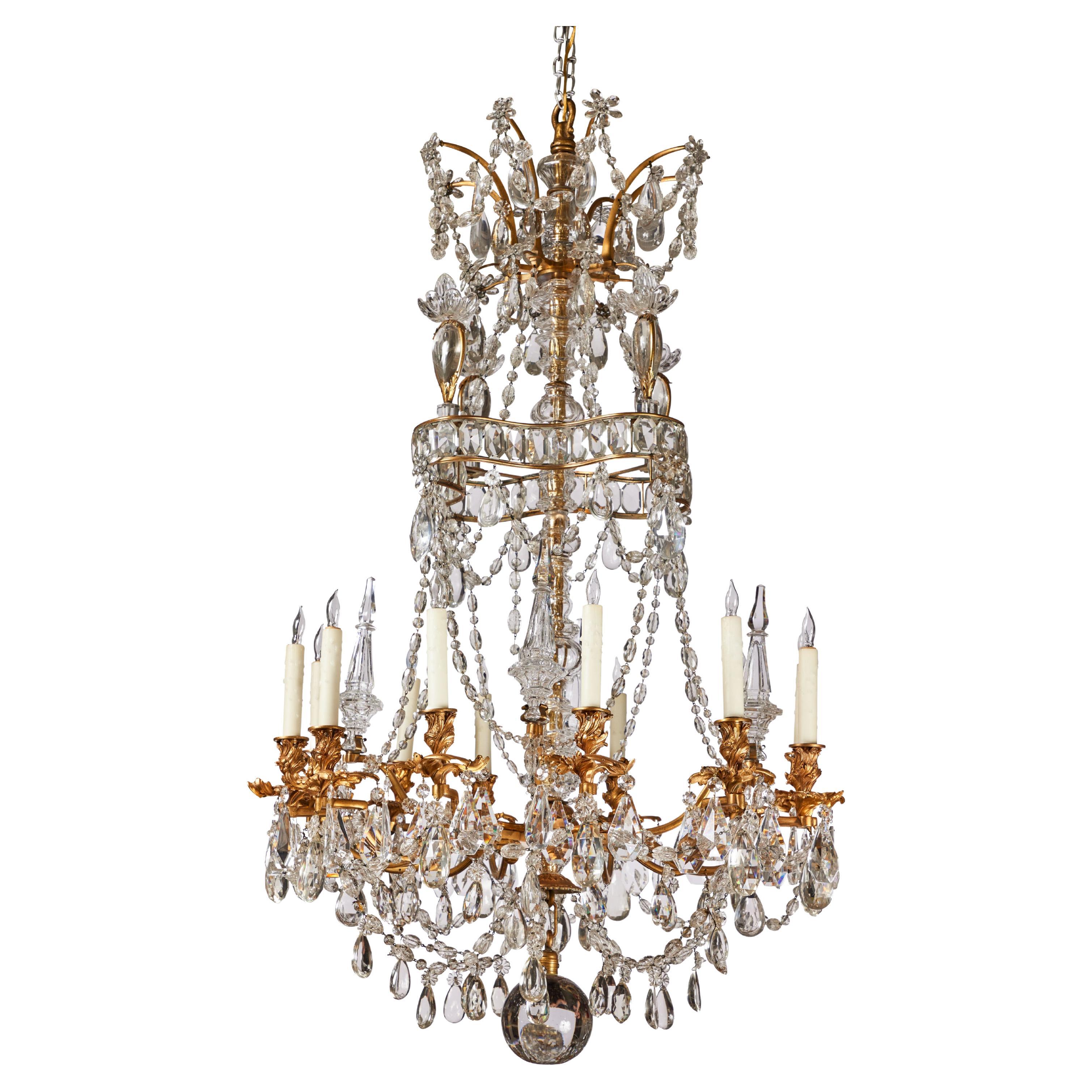 Louis XIV Style Chandelier For Sale