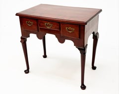 c. 1760 George II English Mahogany and Oak Lowboy
