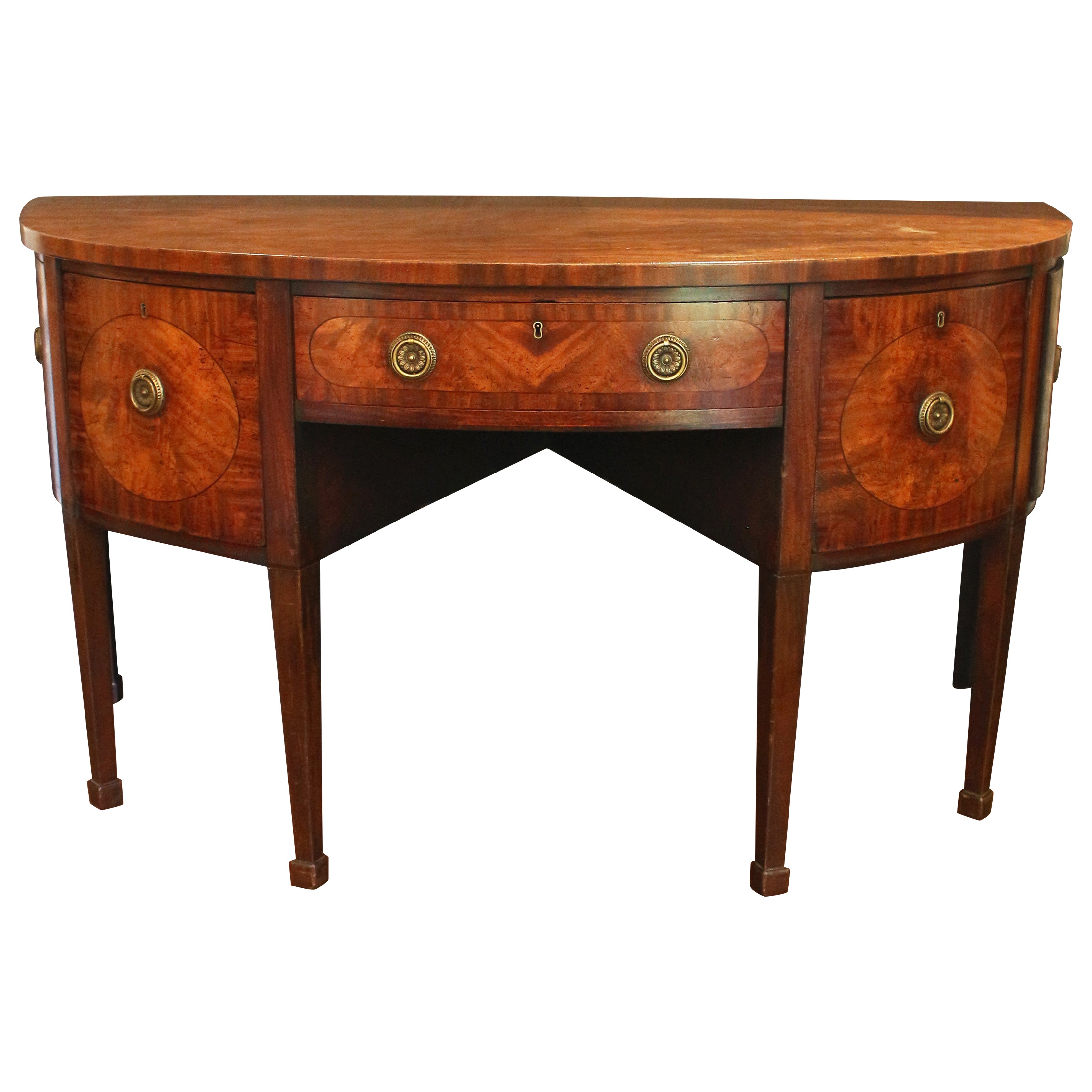 C. 1790 George III Période Demilune Sideboard en vente