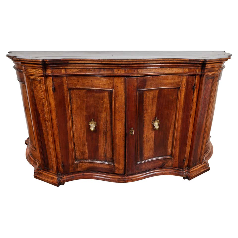 Fruitwood Curved Buffet For Sale at 1stDibs | rounded buffet, curved ...