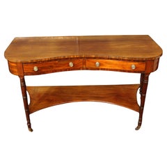 Antique C. 1810 English Sheraton Manner Serving Table
