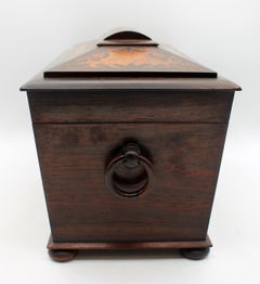 C. 1830 English William IV Period Tea Caddy