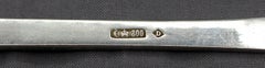 C. 1830 Cuchara alemana para rociar «Fiddleback 800 Standard» de plata