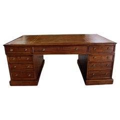 c. 1830 Late Georgian Period English Partner's Desk