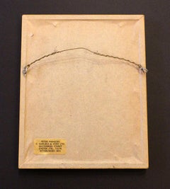 c. 1830s Miniature Portrait Attributed to Emanuel Thomas Peter of Austria