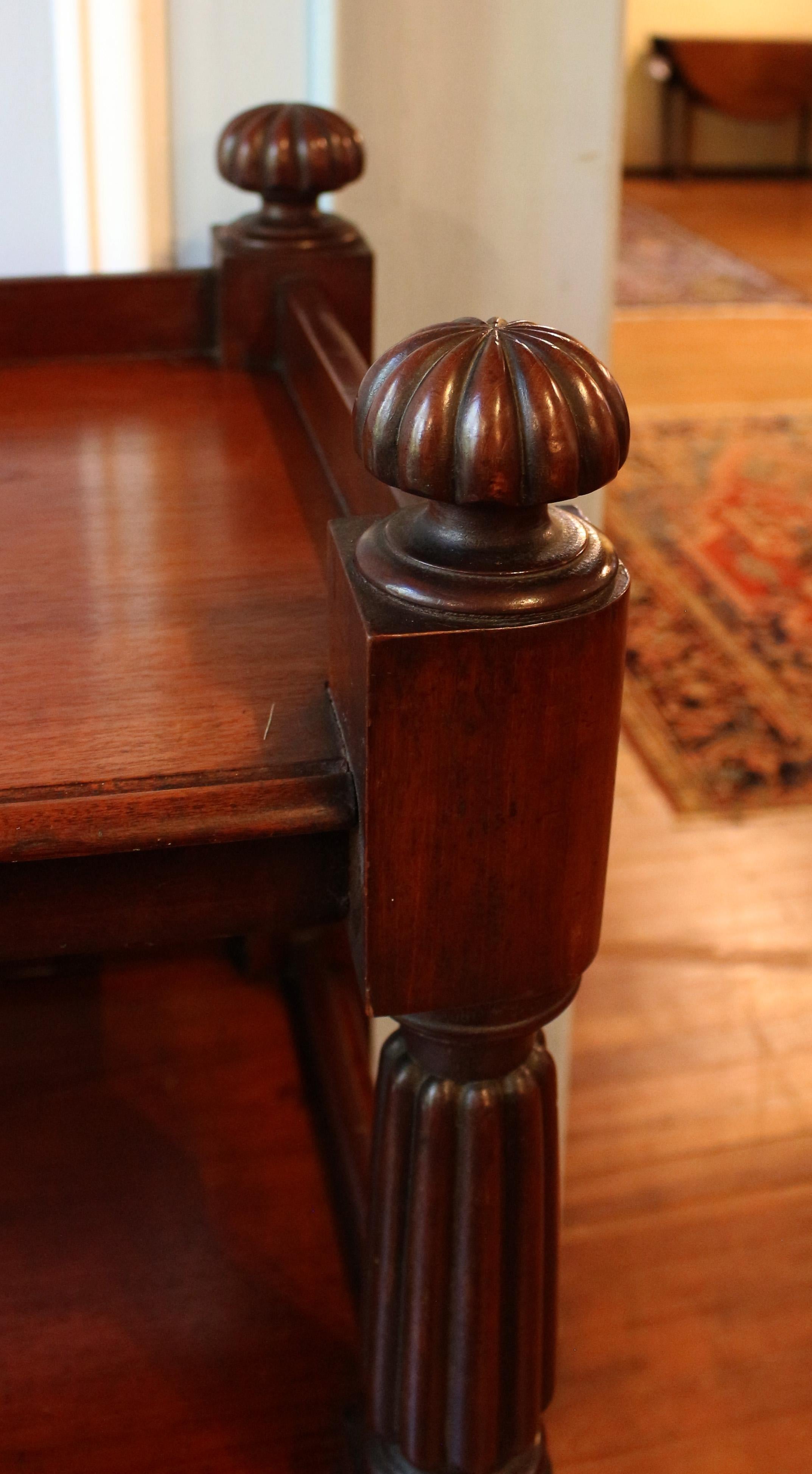 c. 1830s William IV English Butler's Serving Etagere For Sale 1