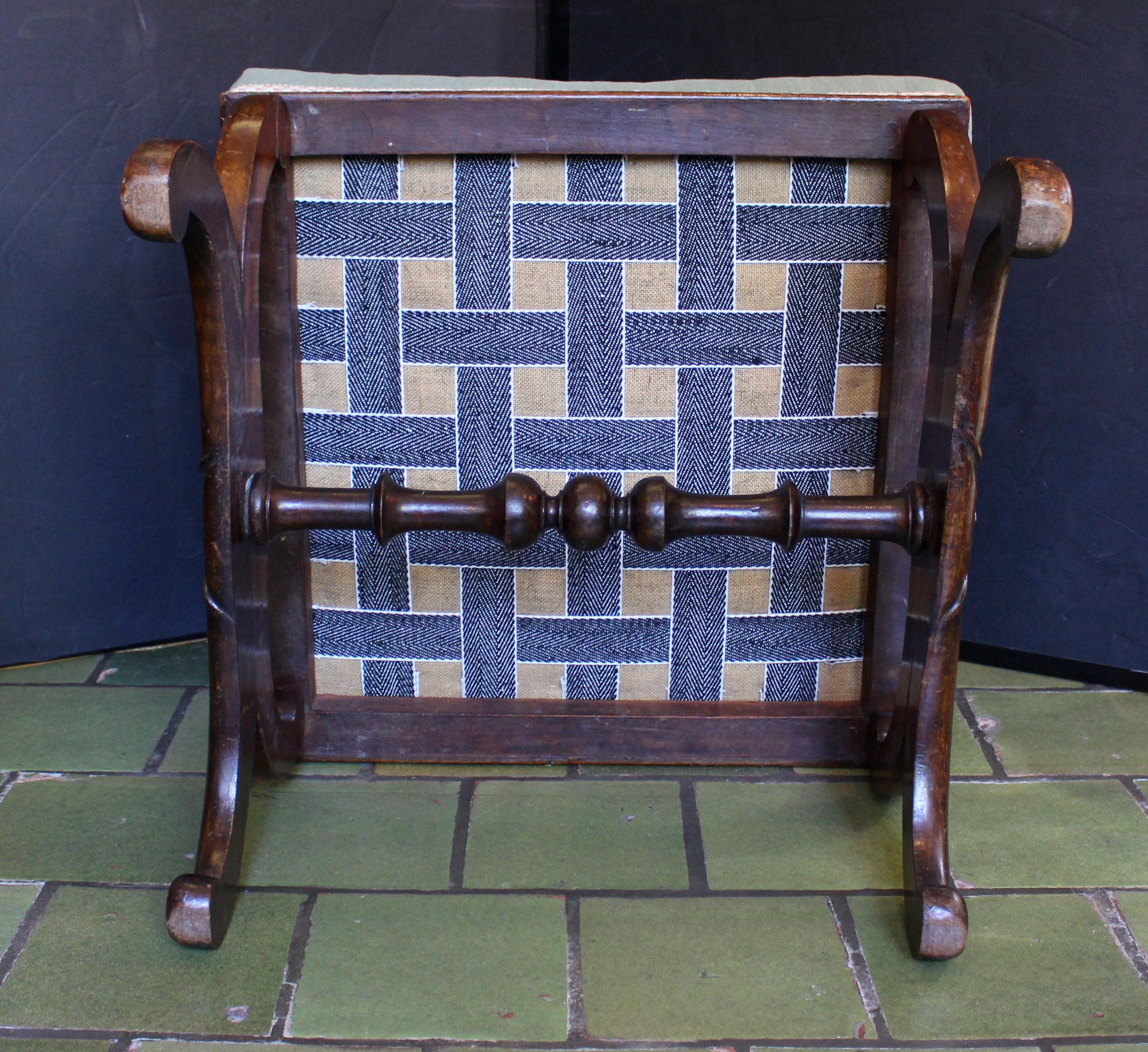 c. 1835 Englisch William IV Ottoman oder Bank im Zustand „Gut“ im Angebot in Chapel Hill, NC