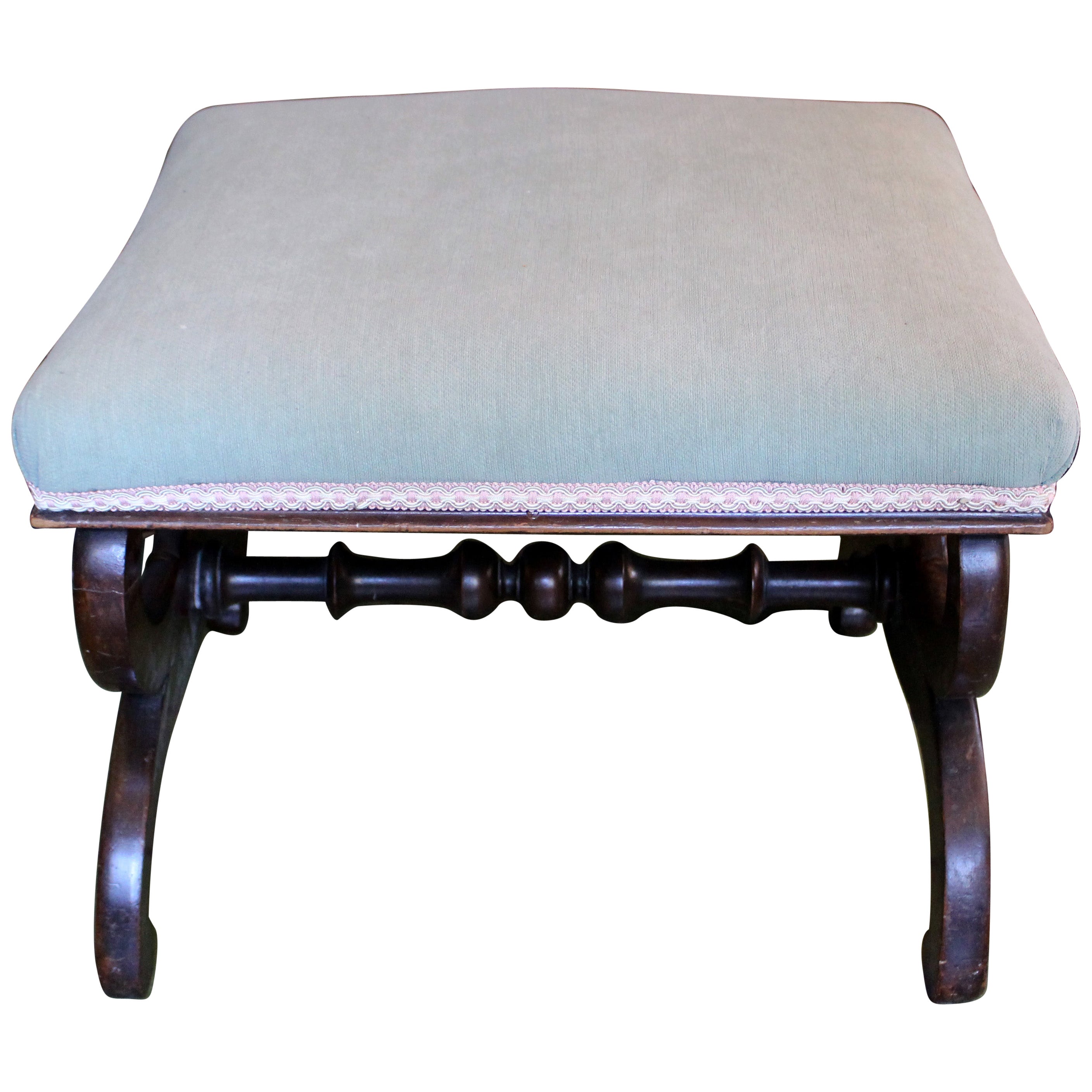 c. 1835 English William IV Ottoman or Bench
