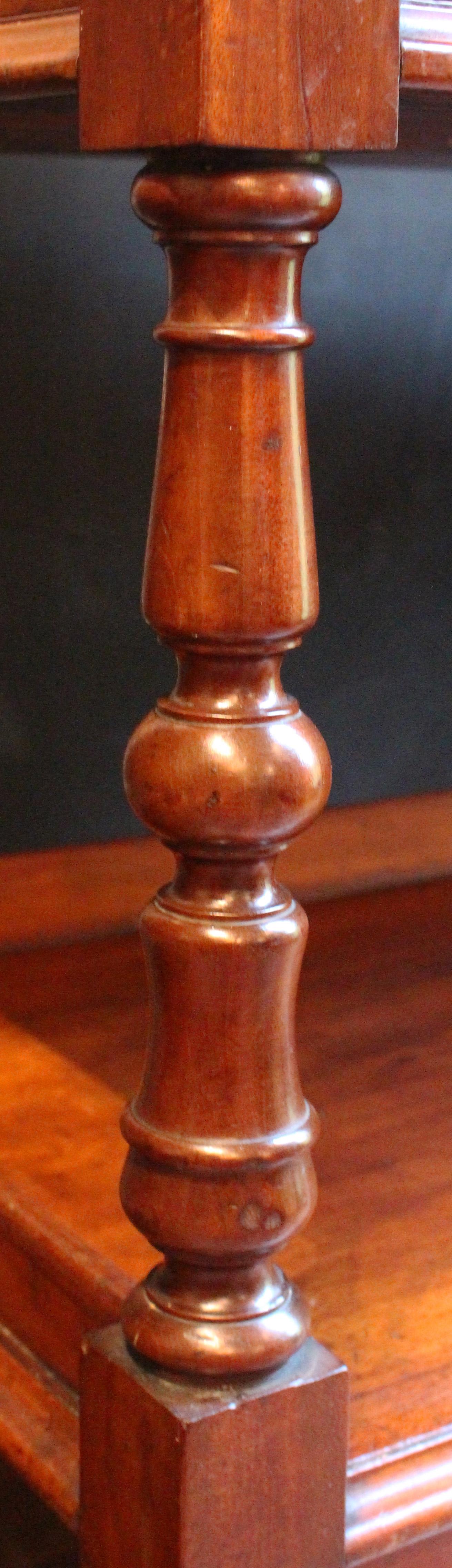 c. 1835 English William IV Period Butler's Trolley Etagere or Dumbwaiter 1