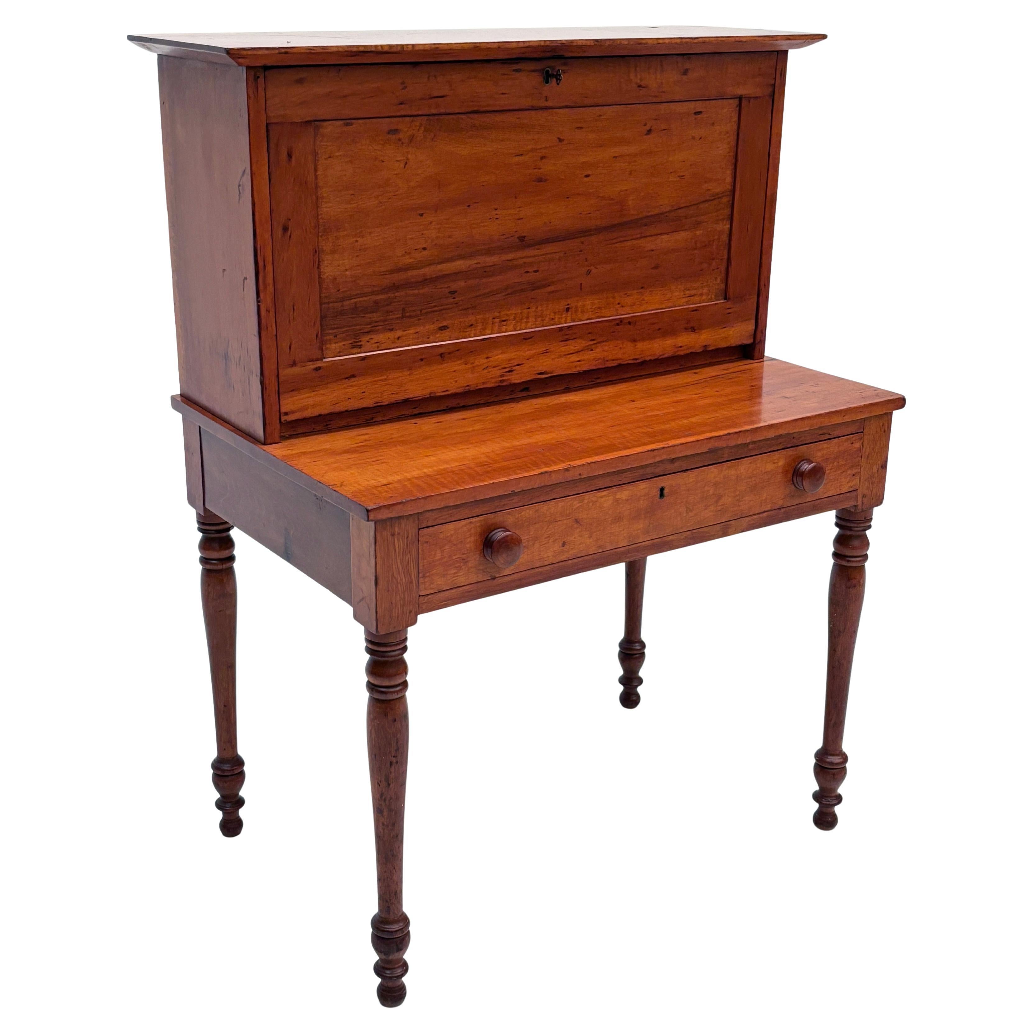 c. 1840-1850 Southern Cherry Plantation Desk