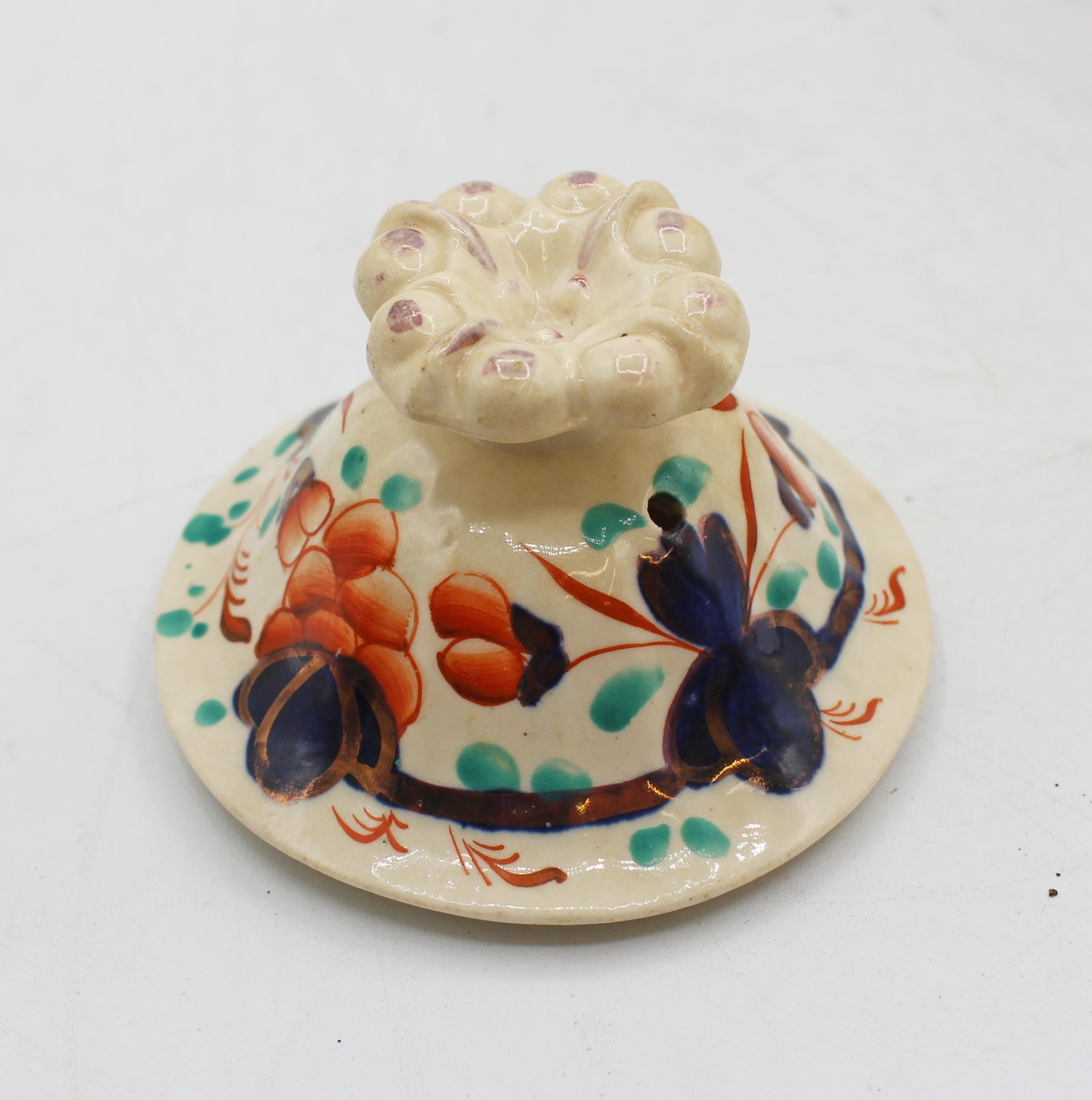 Pottery C. 1850 English Staffordshire District Gaudy Welsh 