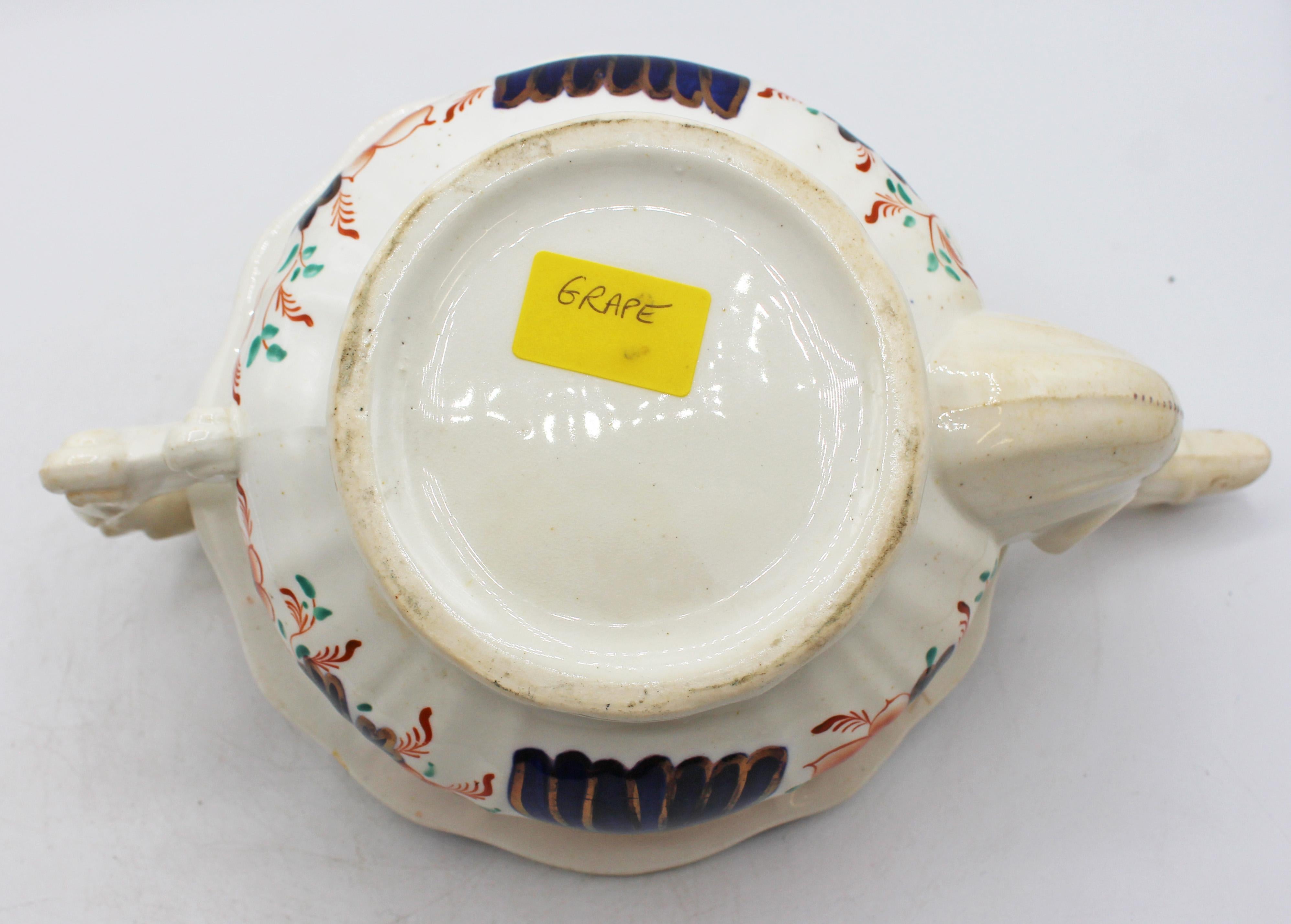 C. 1850 English Staffordshire District Gaudy Welsh 
