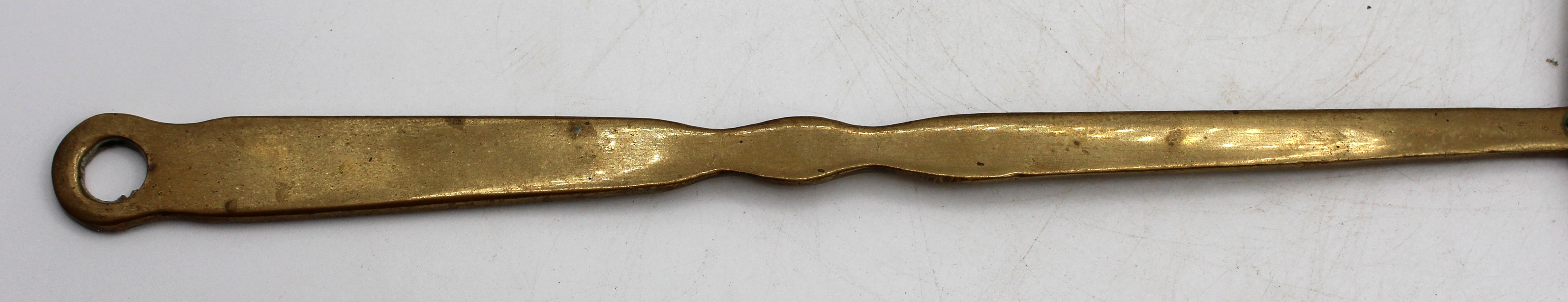 c. 1860-80 English Brass Skimmer Inglés en venta
