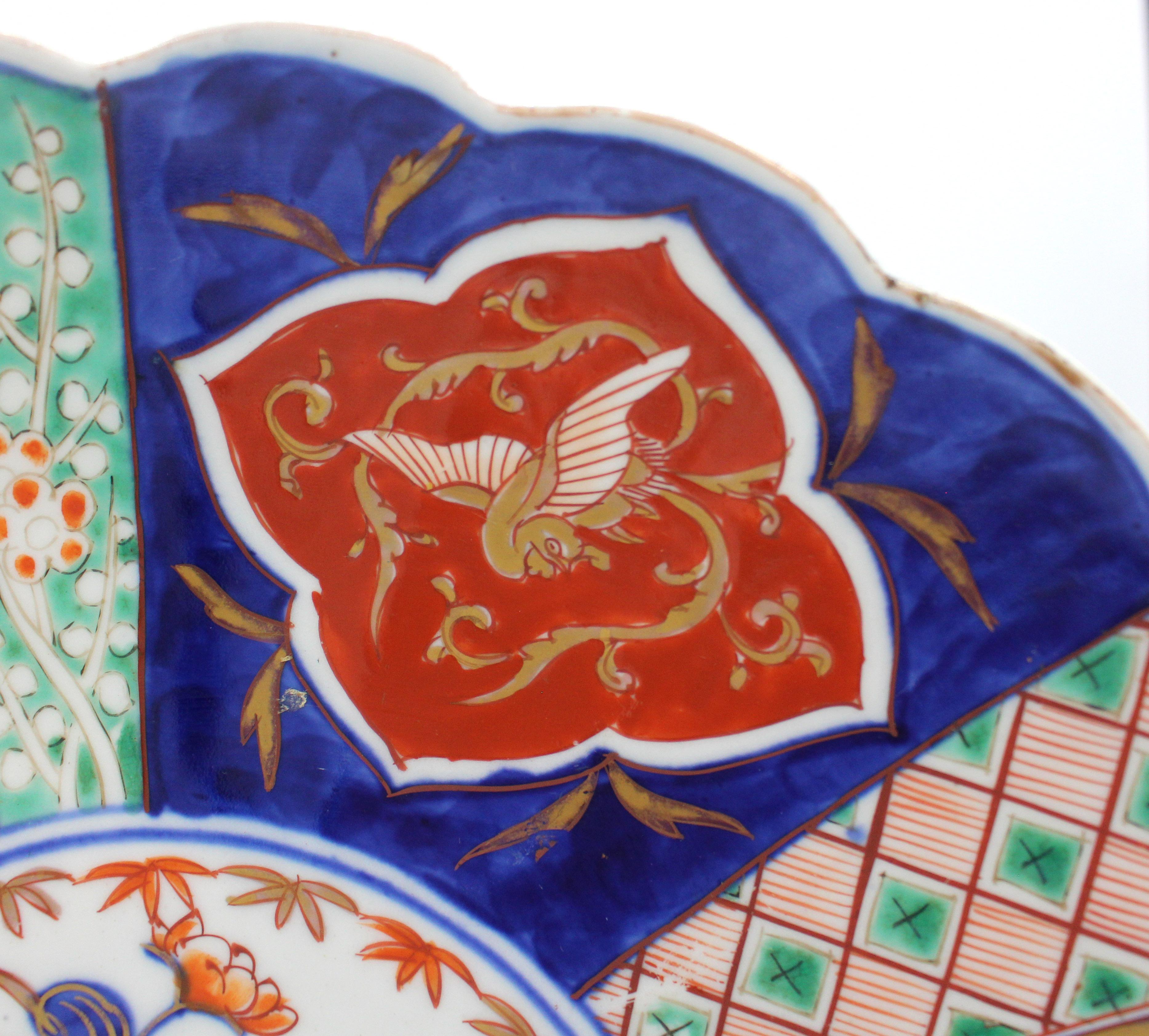 c. 1860er Aesthetic Movement Japanischer Imari-Kopfteller im Zustand „Gut“ im Angebot in Chapel Hill, NC