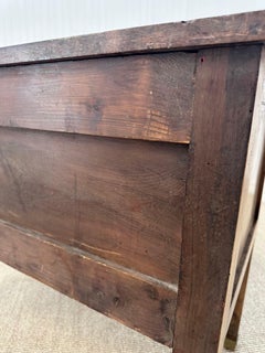 C. 1870's Antique French Directoire Walnut Side Chest