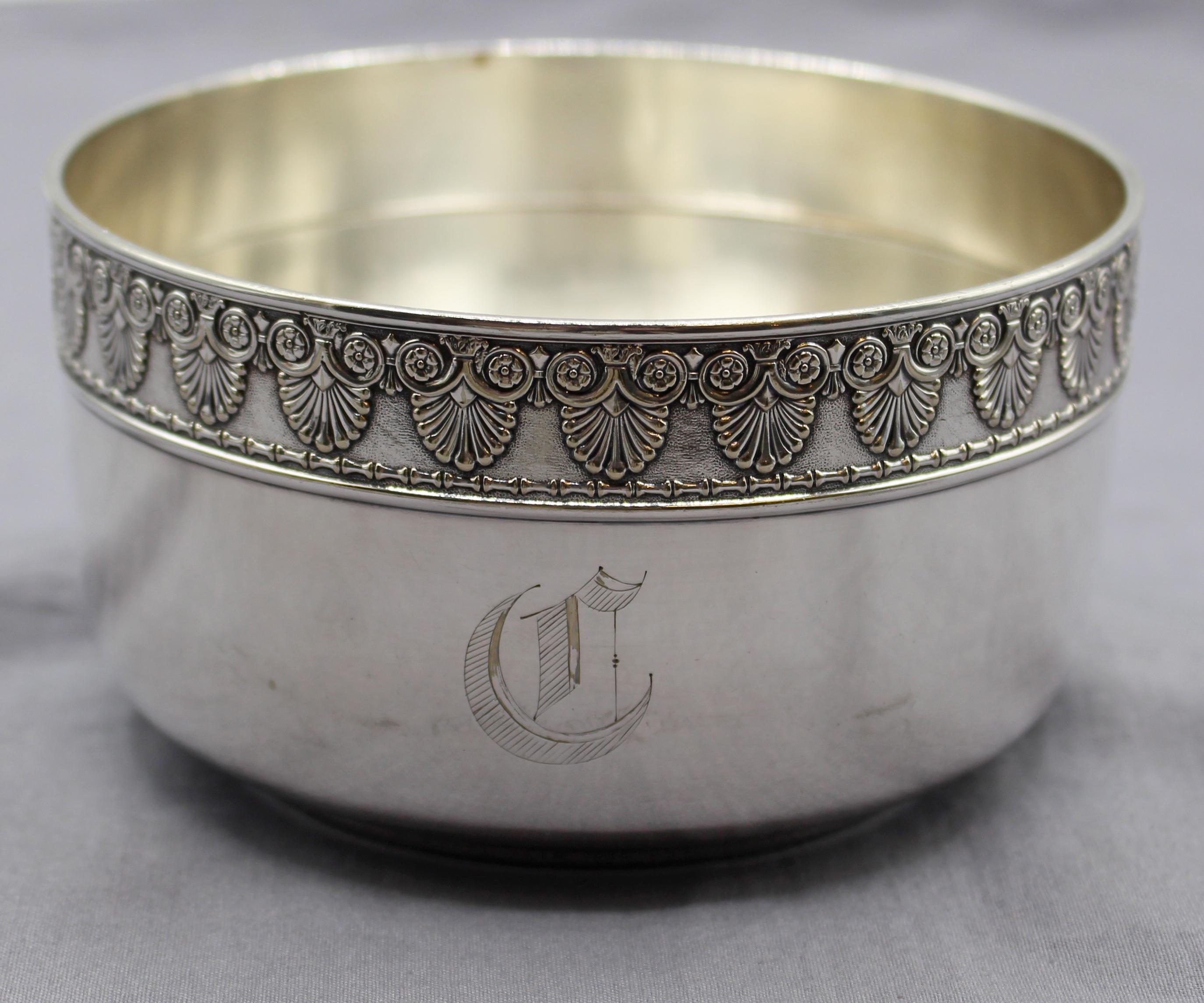 C. 1870er Gorham Silver Gelötetes 5-teiliges Tee- und Kaffeeservice (amerikanisch) im Angebot