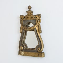 Gilded Festoon Architectural Mirror, circa 1880