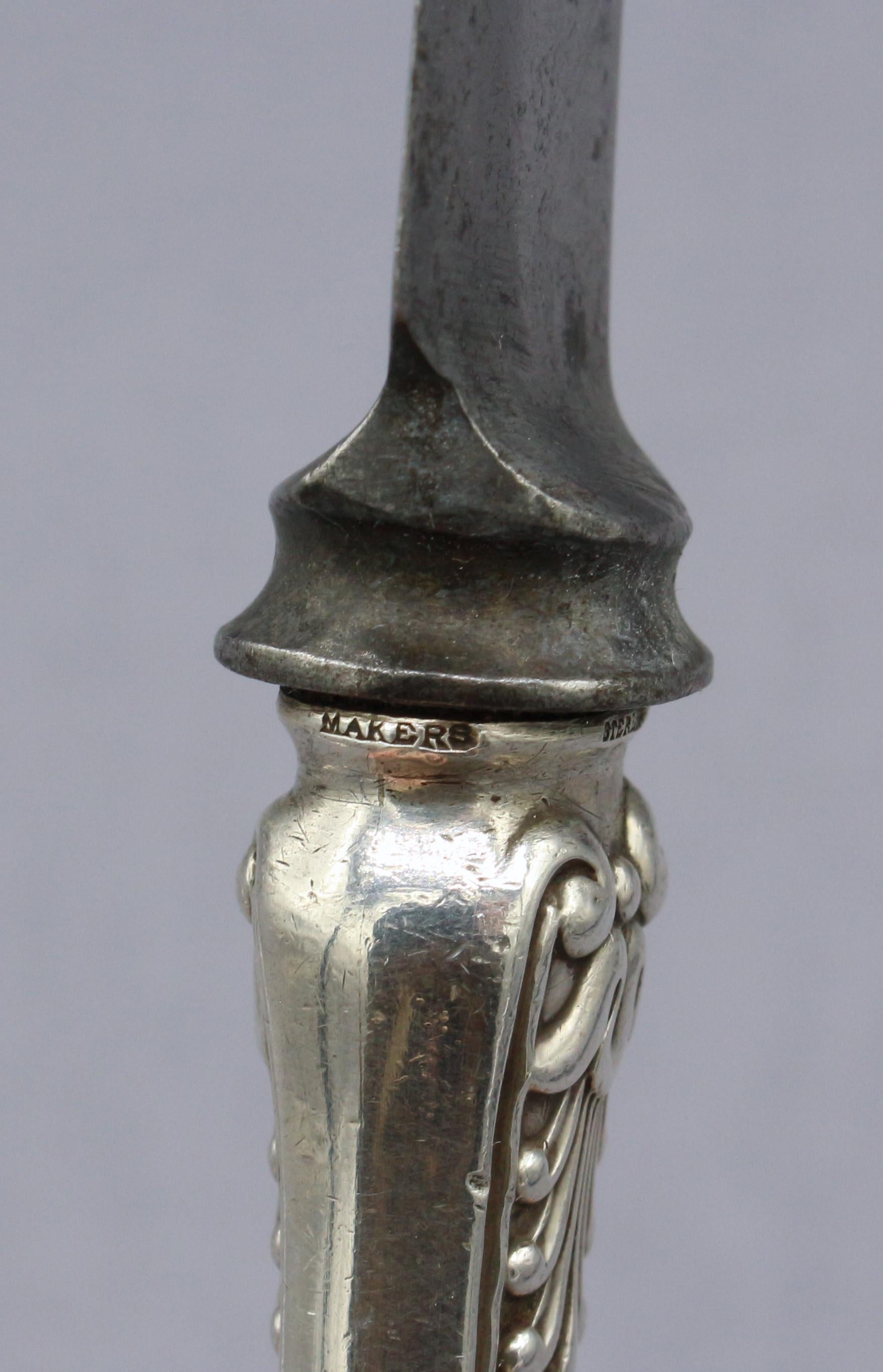 c. 1890s Tiffany & Co. Sterling Silver Carving Set 4