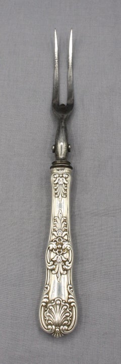 c. 1890s Tiffany & Co. Sterling Silver Carving Set