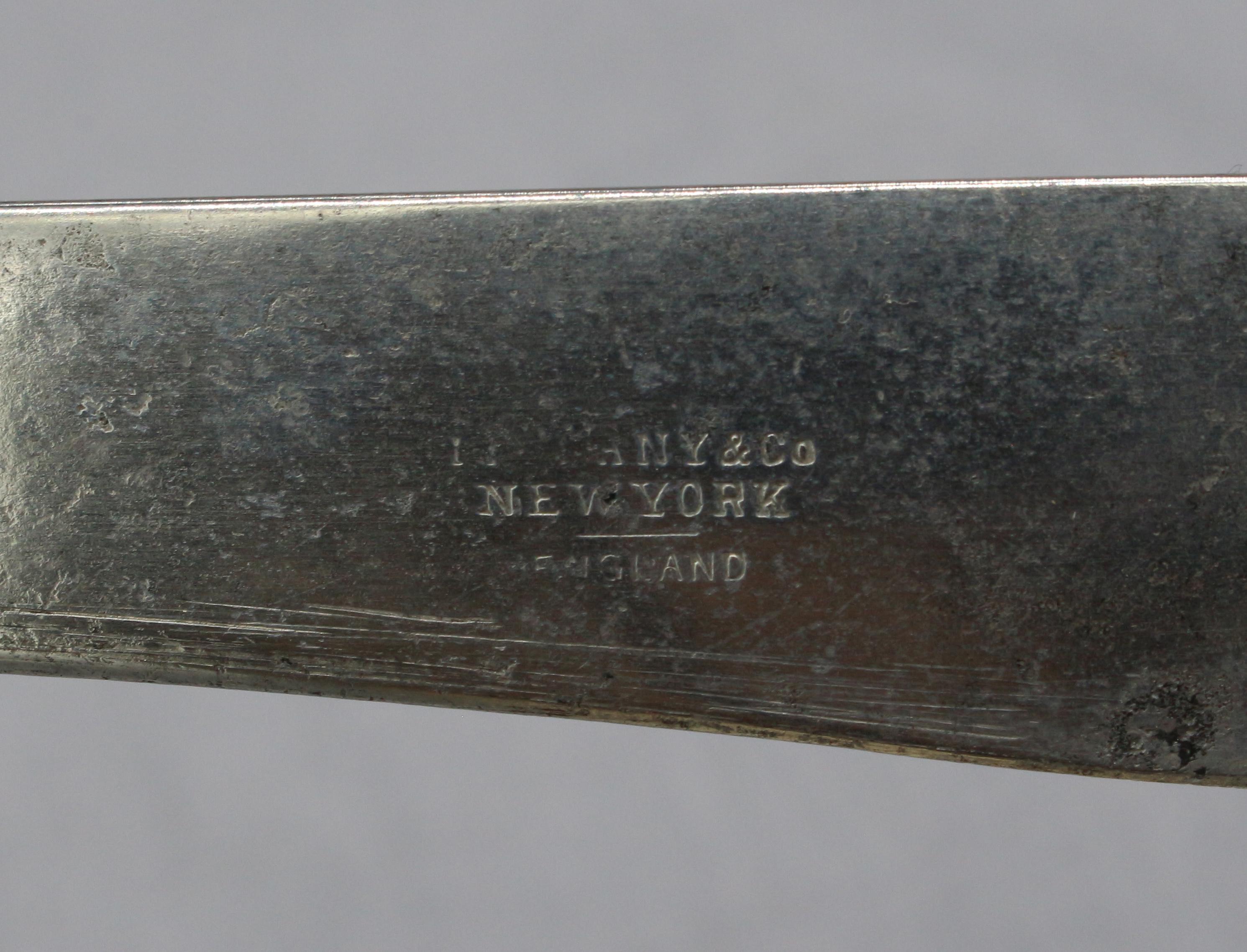 c. 1890s Tiffany & Co. Sterling Silver Carving Set 2