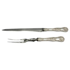 c. 1890s Tiffany & Co. Sterling Silver Carving Set