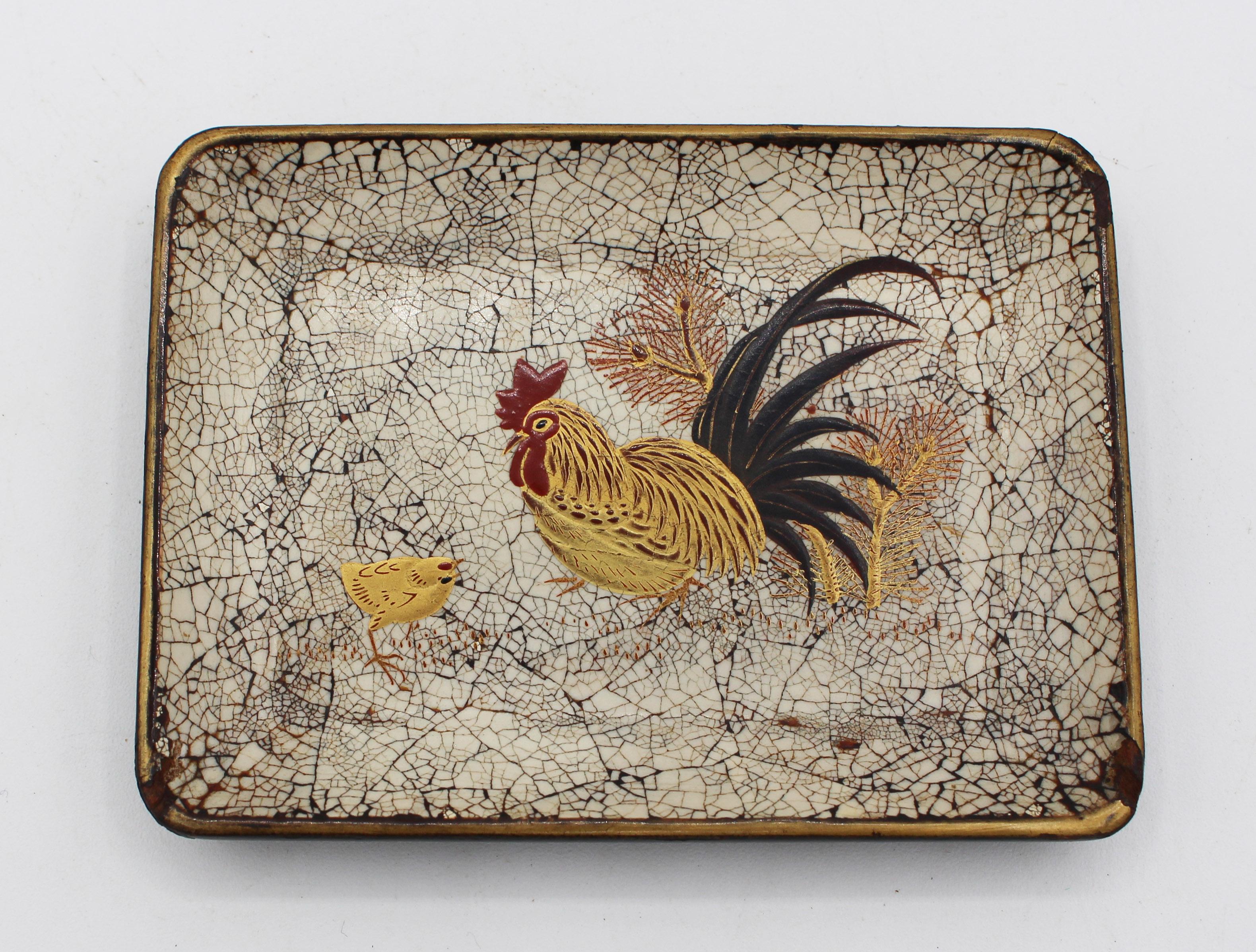 c. 1900-1910 Japanese Lacquer Set 3