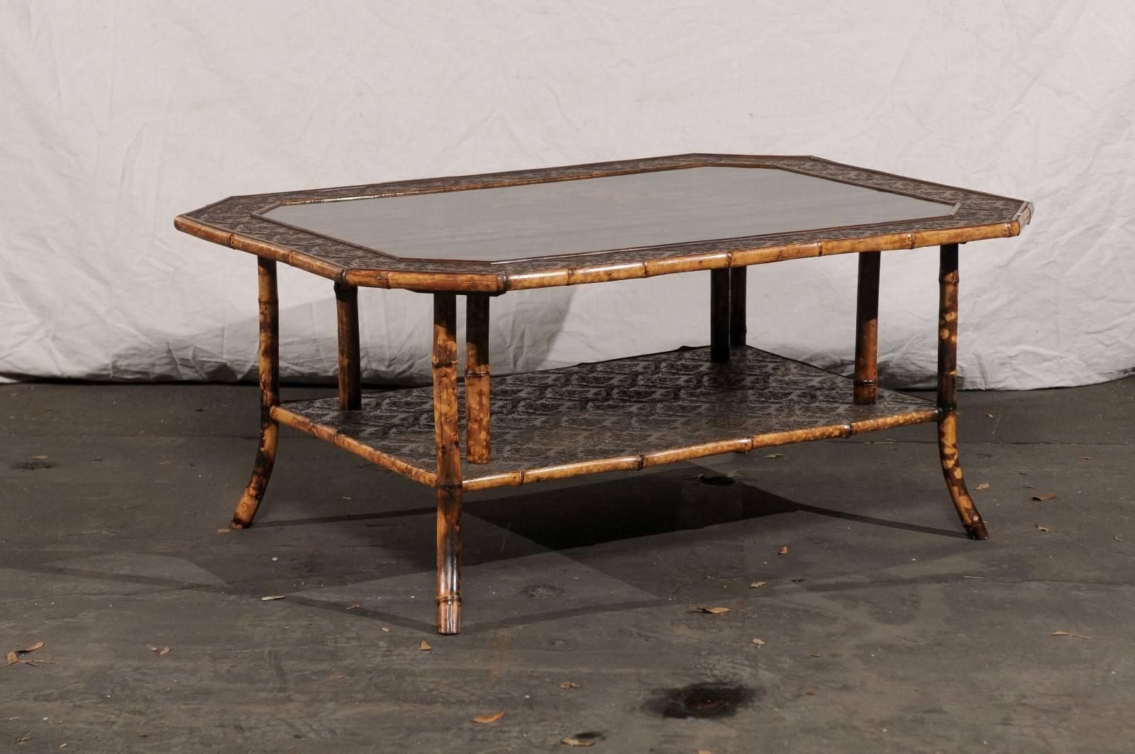 20th Century Two-Tier Coffee Table, circa 1900 1
