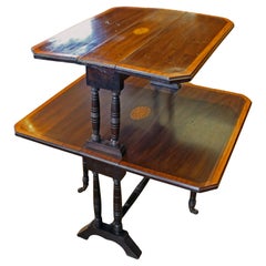 c. 1900 Table Sutherland à 2 niveaux, d
époque édouardienne