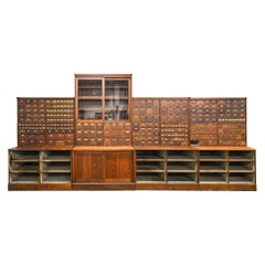 C. 1900 Monumental Harley-Davidson W.C. Heller & Co. Wall Unit