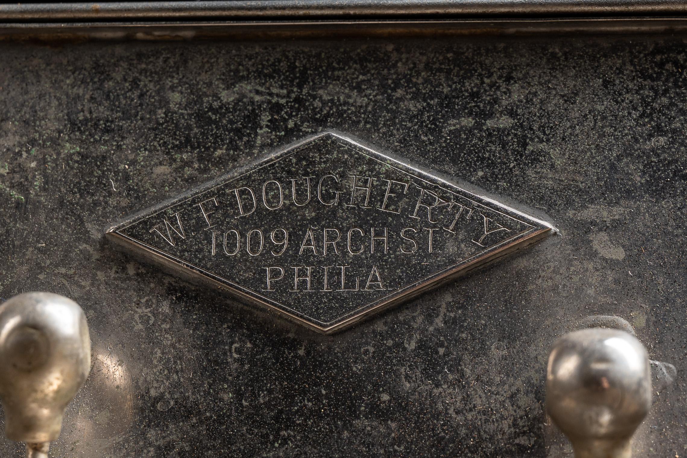 c. 1900 Salesman Sample Stainless Cooling Machine by WF Dougherty For Sale 1