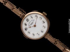 c. 1910 Patek Philippe Vintage Unisex Chronometro Gondolo Fancy Dial Watch