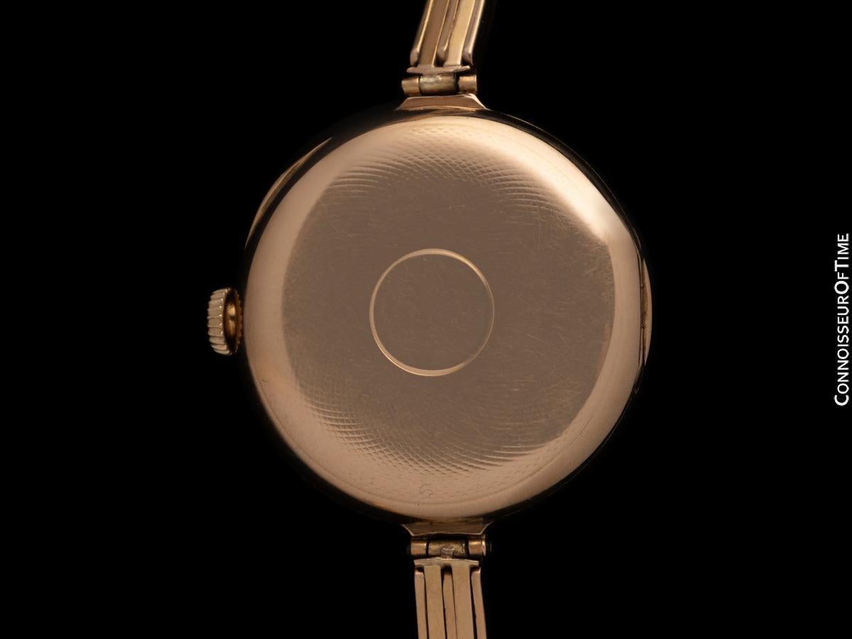 c. 1910 Patek Philippe Vintage Unisex Chronometro Gondolo Fancy Dial Watch In Good Condition In Suwanee, GA