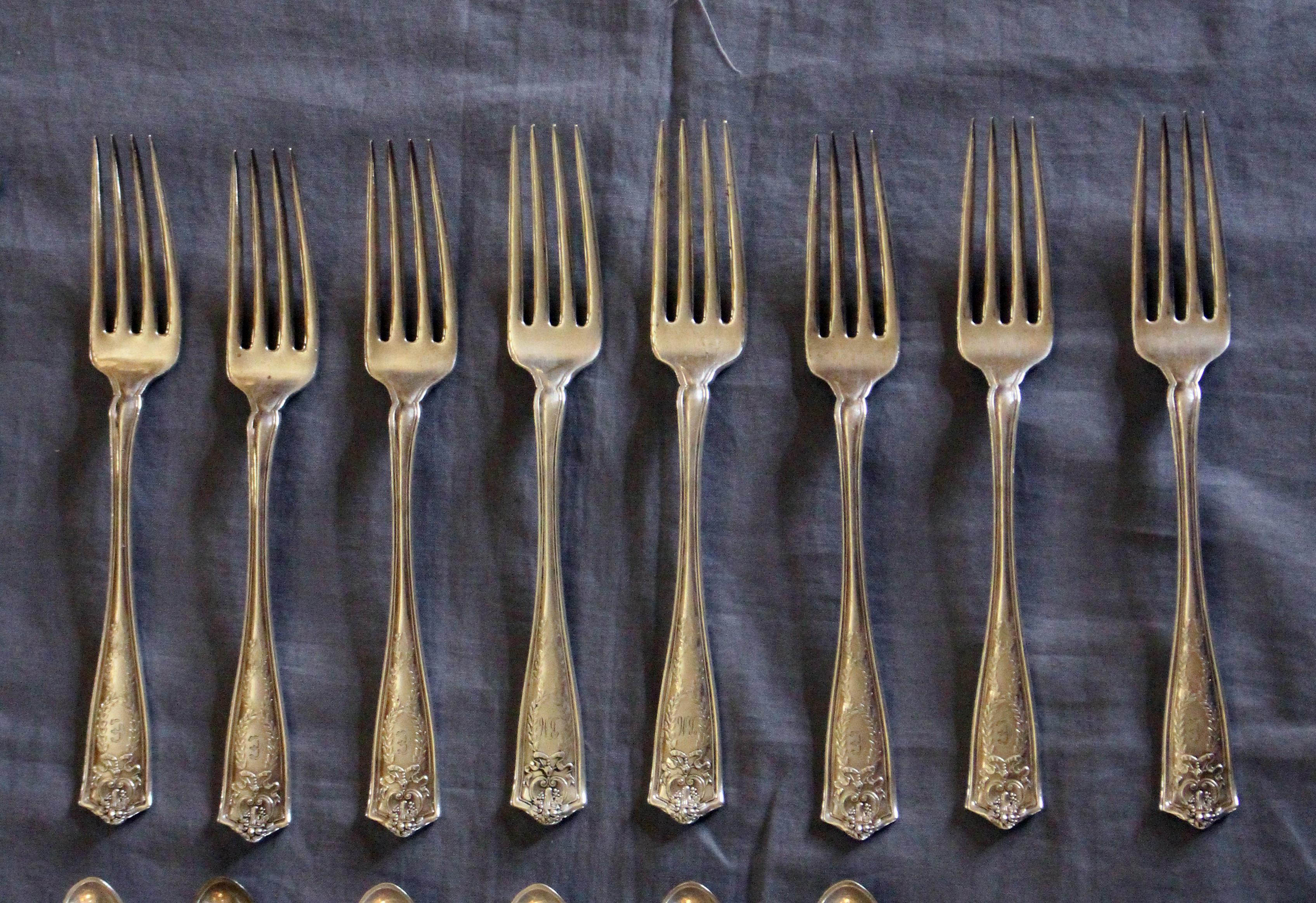 Neoclassical c. 1910 Tiffany Sterling Silver 