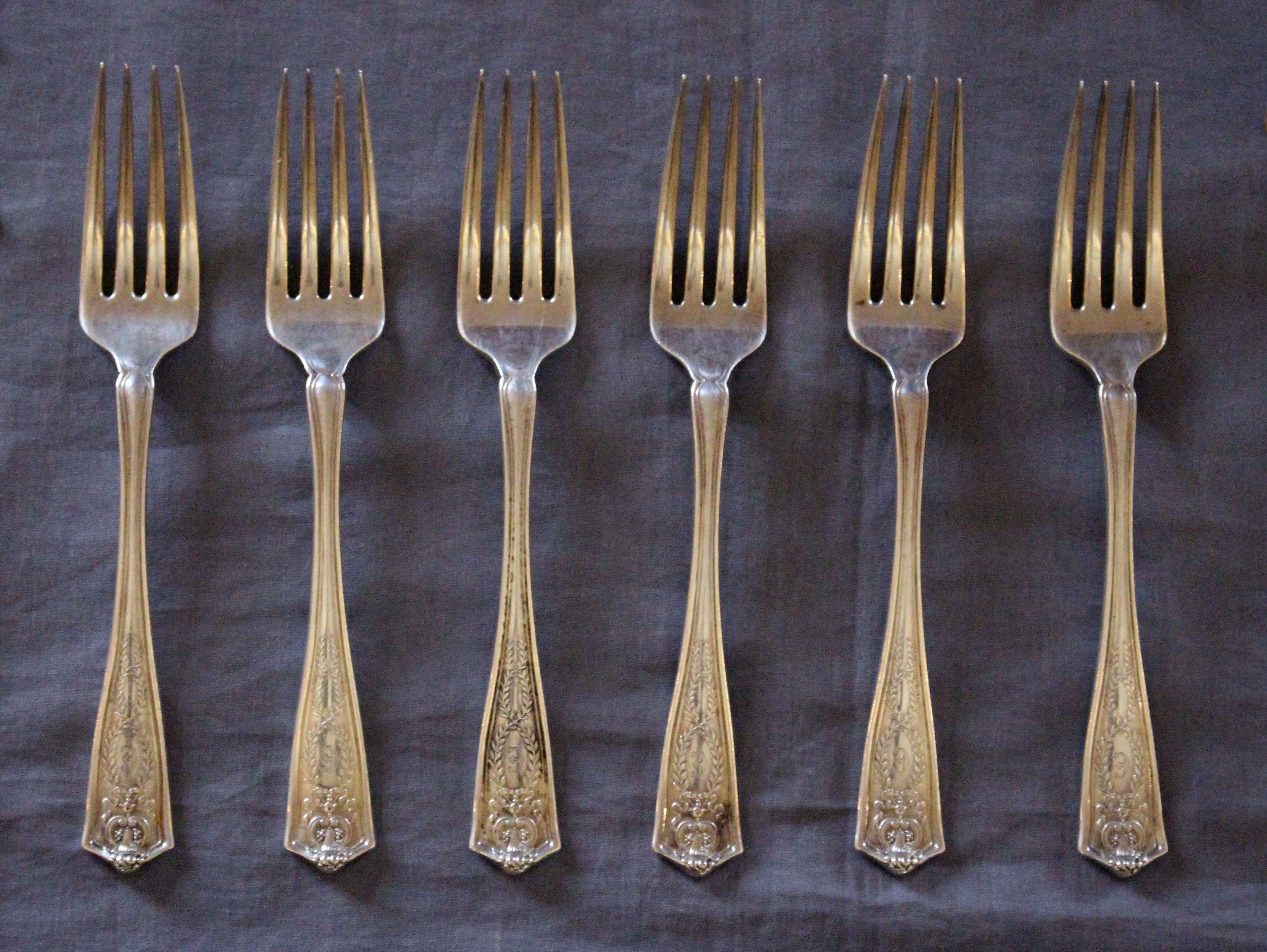 Early 20th Century c. 1910 Tiffany Sterling Silver 