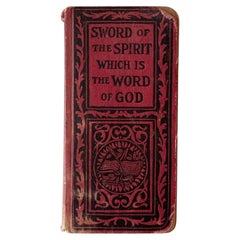 c. 1910s–1920s Antique Geo. W. Noble Spiritual Pocket Book with Original Cover