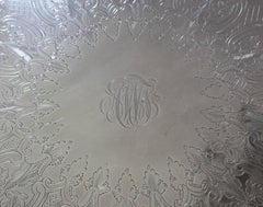 Electroplatiertes Nickel-Silber-Serviergeschirr von S.B. & Co., ca. 1920