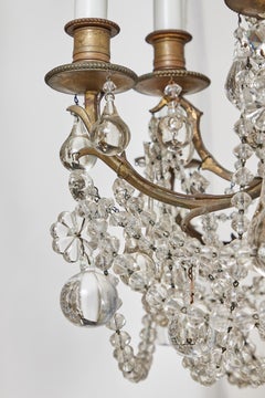 c. 1920, Italian, Crystal Chandelier