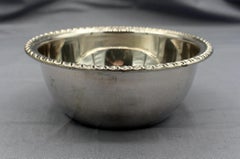 c. 1930 Italian Set of 6 Silver Dessert Bowls