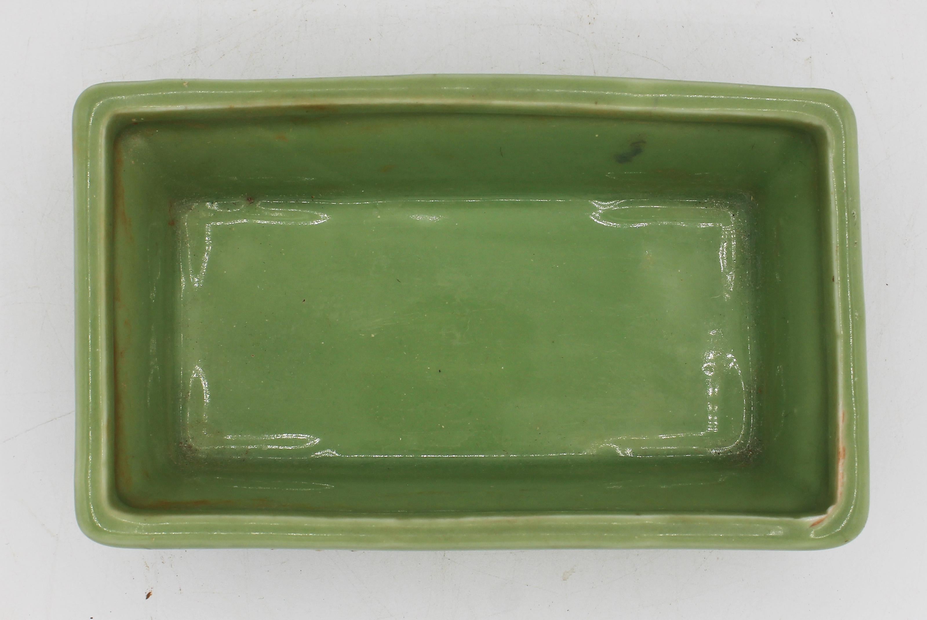 C. 1930 Japanese Porcelain Bonsai Pot en Bueno Estado en Chapel Hill, NC
