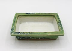 C. 1930 Japanese Porcelain Celadon Bonsai Pot