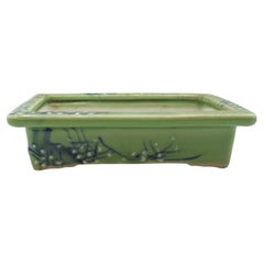 C. 1930 Japanese Porcelain Celadon Bonsai Pot