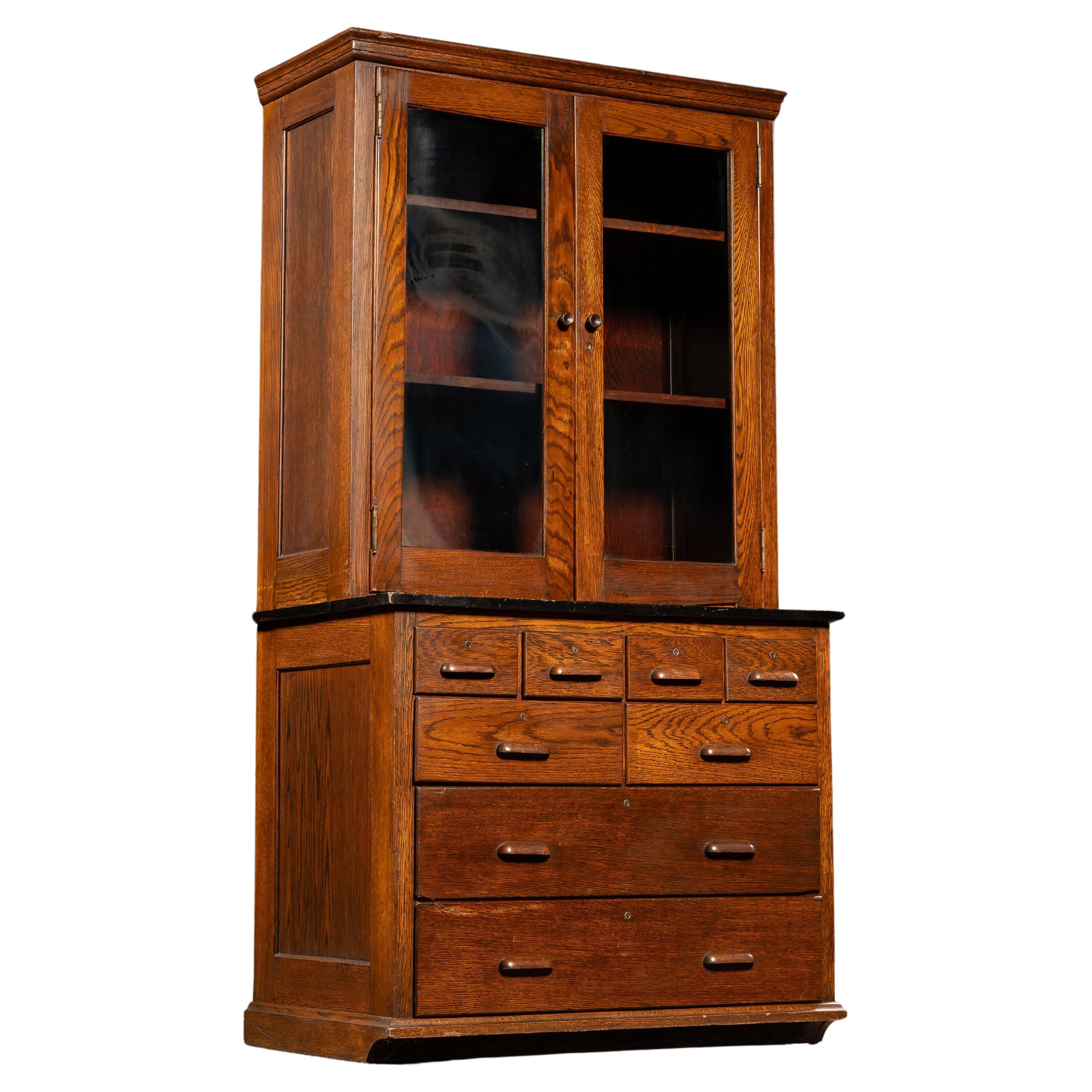 c. 1930 Laboratory Cabinet by Kewaunee Mfg. Co. For Sale