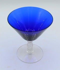 c. 1930s Set of Sherbets or Champagnes by Cambridge Glass Co.