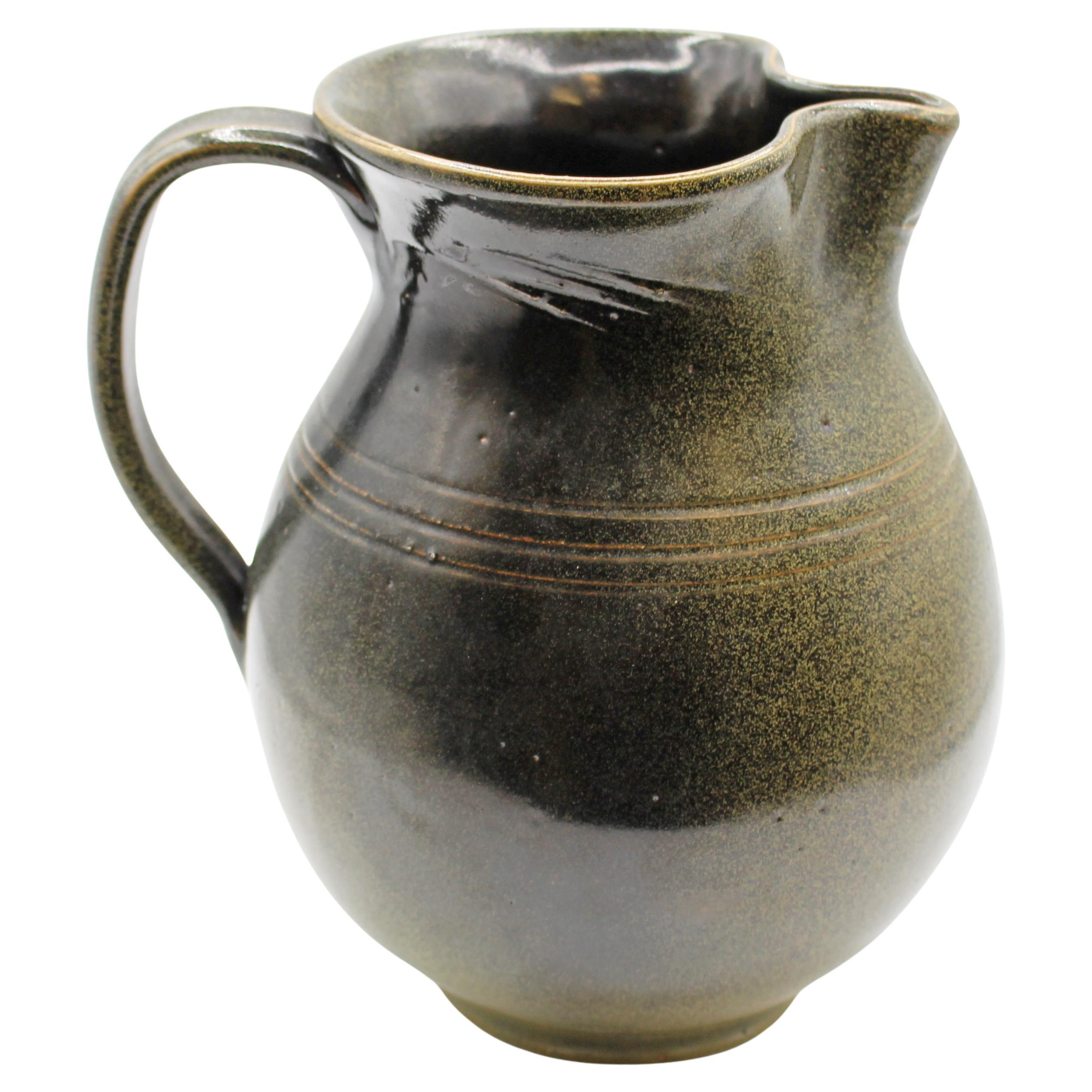 C. Brocca grande Ben Owen I Jugtown Ware degli anni 1940-50 in vendita