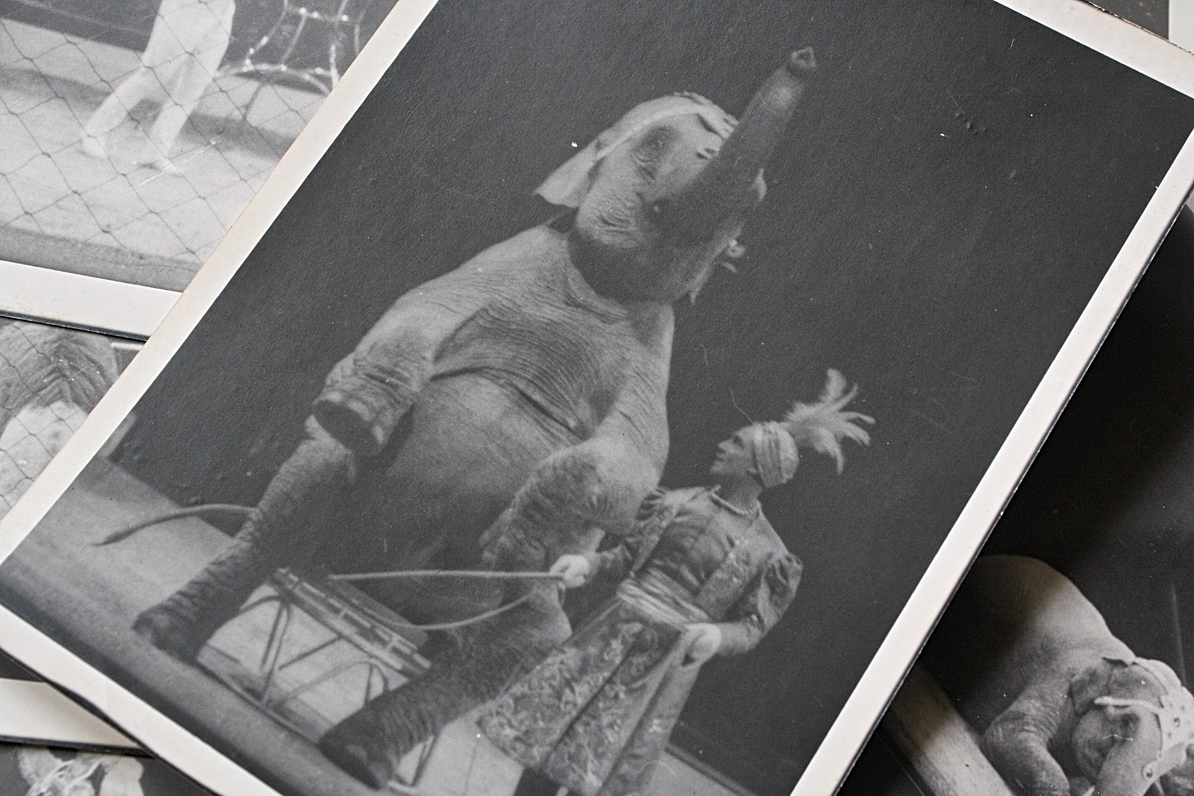 Circus Gelatin Silver Prints Photography in the Manner of Kurt Hutton circa 1940 7