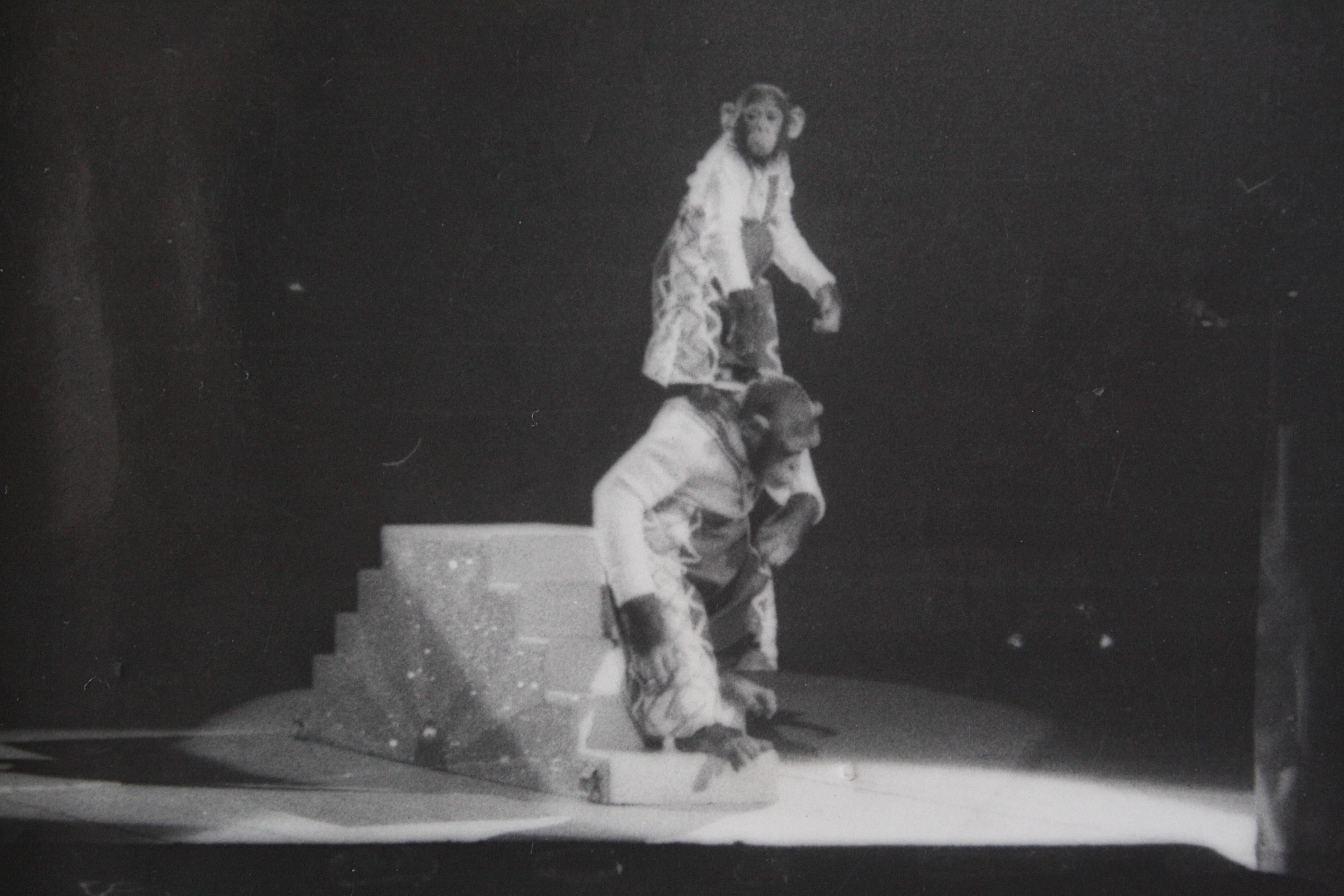 Circus Gelatin Silver Prints Photography in the Manner of Kurt Hutton circa 1940 In Fair Condition In Lowestoft, GB