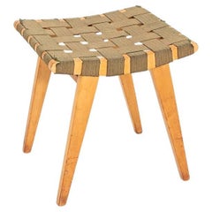 C. 1946 Jens Risom per Knoll Sgabello 667-W con etichetta originale